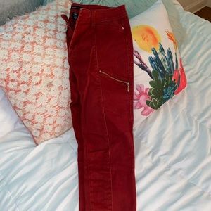 White House Black Market Skinny Cropped Jeans